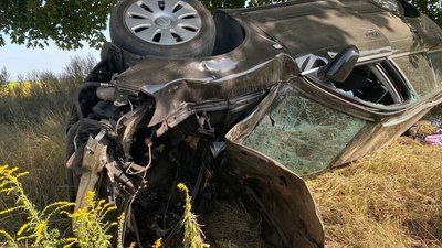 У Луцькому районі 18-річна водійка не впоралась з керуванням: вона та двоє пасажирок — у лікарні