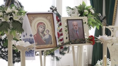 У Вінниці попрощались з науковцем і викладачем Борисом Авксентюком, який загинув внаслідок обстрілу РФ