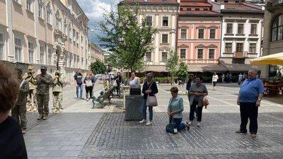 У Львові попрощалися з тероборонівцем Юрієм Брухалем У Львові попрощалися з тероборонівцем Юрієм Брухалем