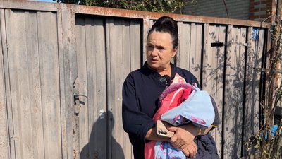 Жителька Білбасівки Ольга