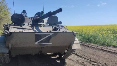 Тікаючи з Потьомкиного на Херсонщині військові РФ залишили справну техніку з боєкомплектом — ОК "Південь"