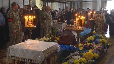 У Луцьку попрощалися з загиблим бійцем Маркіяном Нагорнюком