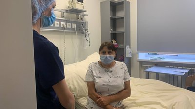 Жінку, якій пересадили нирку в Тернополі, виписали з лікарні Жінку, якій пересадили нирку в Тернополі, виписали з лікарні