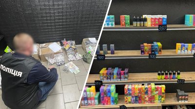 У Черкасах ліквідували бізнес з продажу нелегальних рідин для електронних сигарет