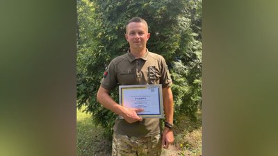 Військовий медик Андрій Макогін з Івано-Франківська отримав подяку МОЗ України