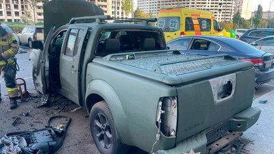 Підірвана автівка