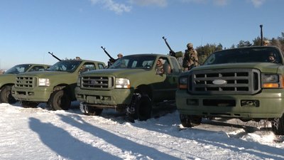 На Рівненщині сформували мобільні групи для захисту від атак з неба — благодійники передали пікапи На Рівненщині сформували мобільні групи для захисту від атак з неба — благодійники передали пікапи