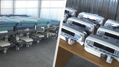Благодійники з Нідерландів передали житомирським лікарням ліжка та медичне обладнання