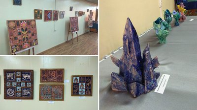 У Кропивницькому презентували виставку художньої кераміки У Кропивницькому презентували виставку художньої кераміки