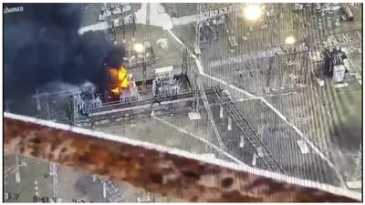 Електропостачання у Щасті відновлено, окупанти знову обстріляли Луганську ТЕС