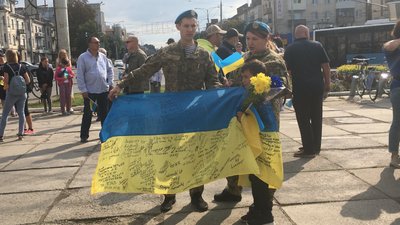 У Вінниці пройшли два Марші захисників України