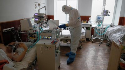 На Кіровоградщині 63 людей, хворих на COVID, перебувають в реанімаціях