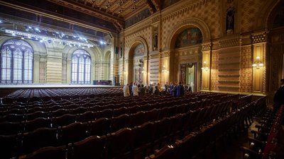 Зеленський пообіцяв додати реконструкцію Одеської філармонії до програми “Великого будівництва” Зеленський пообіцяв додати реконструкцію Одеської філармонії до програми “Великого будівництва”