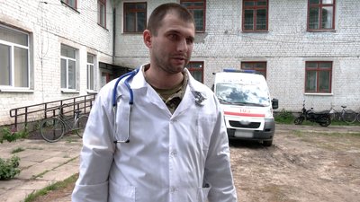 Майор медичної служби Сергій Мандзилевський Майор медичної служби Сергій Мандзилевський