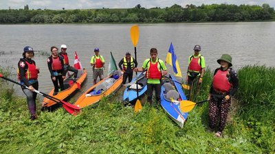 Семеро волинських підлітків пройшли 162 кілометри водного маршруту Семеро волинських підлітків пройшли 162 кілометри водного маршруту