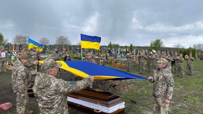 Похорон у Почаївській громаді, Тернопіль, 19 квітня, 2024