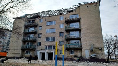 Удар безпілотником по Добропіллю