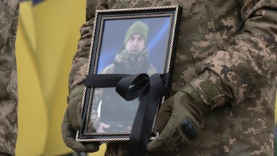 Попрощалися із військовим Русланом Оводюком у Рівному