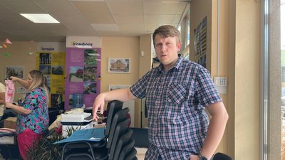 Переселенець із Маріуполя Переселенець із Маріуполя