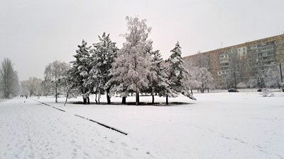 Снігопад у Дніпрі. Що відбувається на вулицях міста — фоторепортаж Снігопад у Дніпрі. Що відбувається на вулицях міста — фоторепортаж