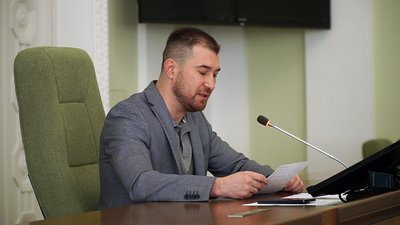 Виконувач обов'язків міського голови Чернігова Олександр Ломако