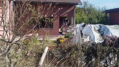 Наслідки російського обстрілу на Київщині