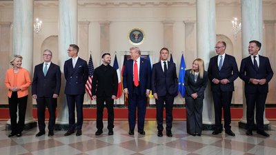 Зустріч Дональда Трампа з Володимиром Зеленським та європейськими лідерами