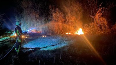 На Черкащині за добу 2 квітня сталися десять пожеж На Черкащині за добу 2 квітня сталися десять пожеж