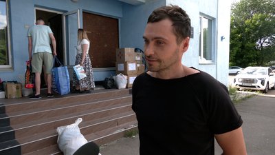 Керівник волонтерської організації "Волонтери миру" Володимир Алер Керівник волонтерської організації "Волонтери миру" Володимир Алер