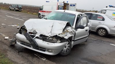 На Черкащині сталася автоаварія. Четверо людей шпиталізували На Черкащині сталася автоаварія. Четверо людей шпиталізували