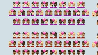 Бородата жінка та вусатий чоловік. Unicode представив емодзі-2021 Бородата жінка та вусатий чоловік. Unicode представив емодзі-2021