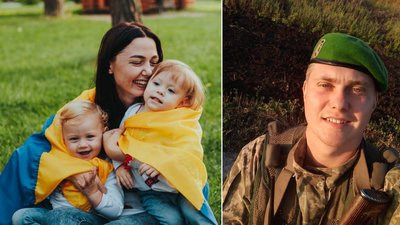 Вдова загиблого прикордонника, яка евакуювалась з Луганщини на Рівненщину, розповіла історію родини