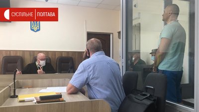 Віталій Воробйов в судовій залі Віталій Воробйов в судовій залі