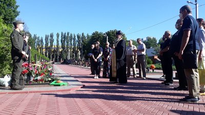 У Кропивницькому вшанували пам'ять командира Кіровоградського стрілецького батальйону Павла Сніцаря