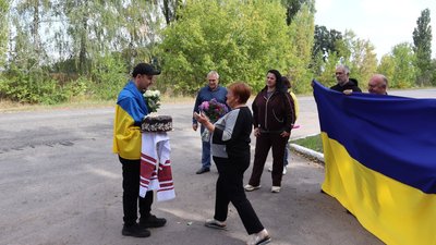 Віктор Бережного зустріли у Погребищі