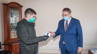 Уродженець Прикарпаття отримав нагороду від Арсена Авакова