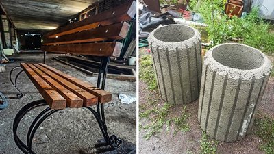 Лаванда, лавки та велопарковка. У селищі в Кропивницькій громаді облаштовують громадський простір Лаванда, лавки та велопарковка. У селищі в Кропивницькій громаді облаштовують громадський простір