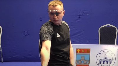 Максим Городинець у 2022 році став чемпіоном у міксті швидкісної стрільби з пістолета