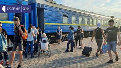 Із Сум відправився перший літній потяг "Суми-Одеса" Із Сум відправився перший літній потяг "Суми-Одеса"