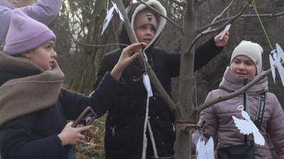 У Черкасах вшанували пам'ять Героїв Небесної Сотні У Черкасах вшанували пам'ять Героїв Небесної Сотні