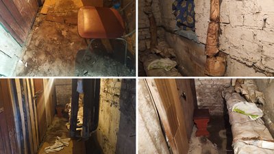 В одному з кропивницьких укриттів прорвало трубу. Куди ховаються мешканці В одному з кропивницьких укриттів прорвало трубу. Куди ховаються мешканці