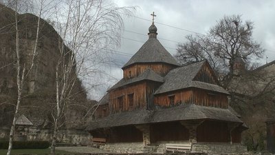 Хрестовоздвиженська церква у Кам'янці-Подільському, березень 2023 рік