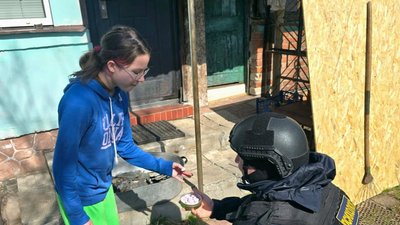 Наслідки удару російського дрона у Холодногірському районі Харкова, 29 березня 2026 року
