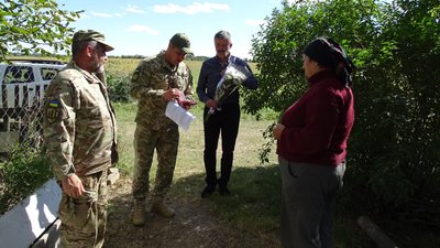 Матері загиблого військового з Волині вручили нагороду сина