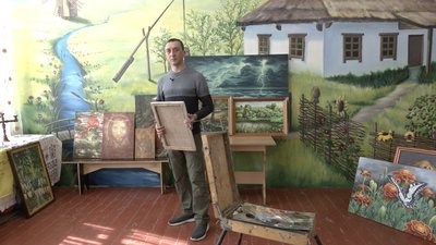 Черкащанин Володимир Зленко та його картини Черкащанин Володимир Зленко та його картини