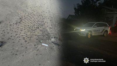 Атака безпілотників на Городню: пошкоджені будинки та автомобіль швидкої допомоги