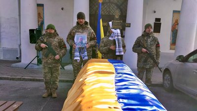 Панахиду за воїном влаштували 21 березня у Полтаві