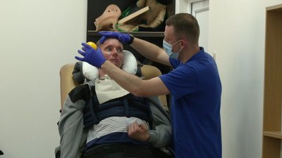 Віталій Шумей на реабілітації на Львівщині Віталій Шумей на реабілітації на Львівщині