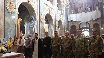 На Львівщині відзначили Свято Героїв На Львівщині відзначили Свято Героїв