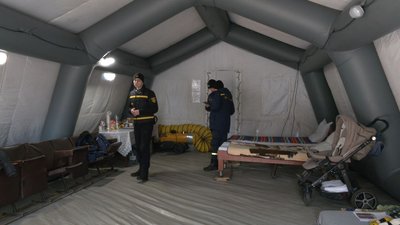 На дорогах Черкащини діють пункти допомоги для переселенців На дорогах Черкащини діють пункти допомоги для переселенців